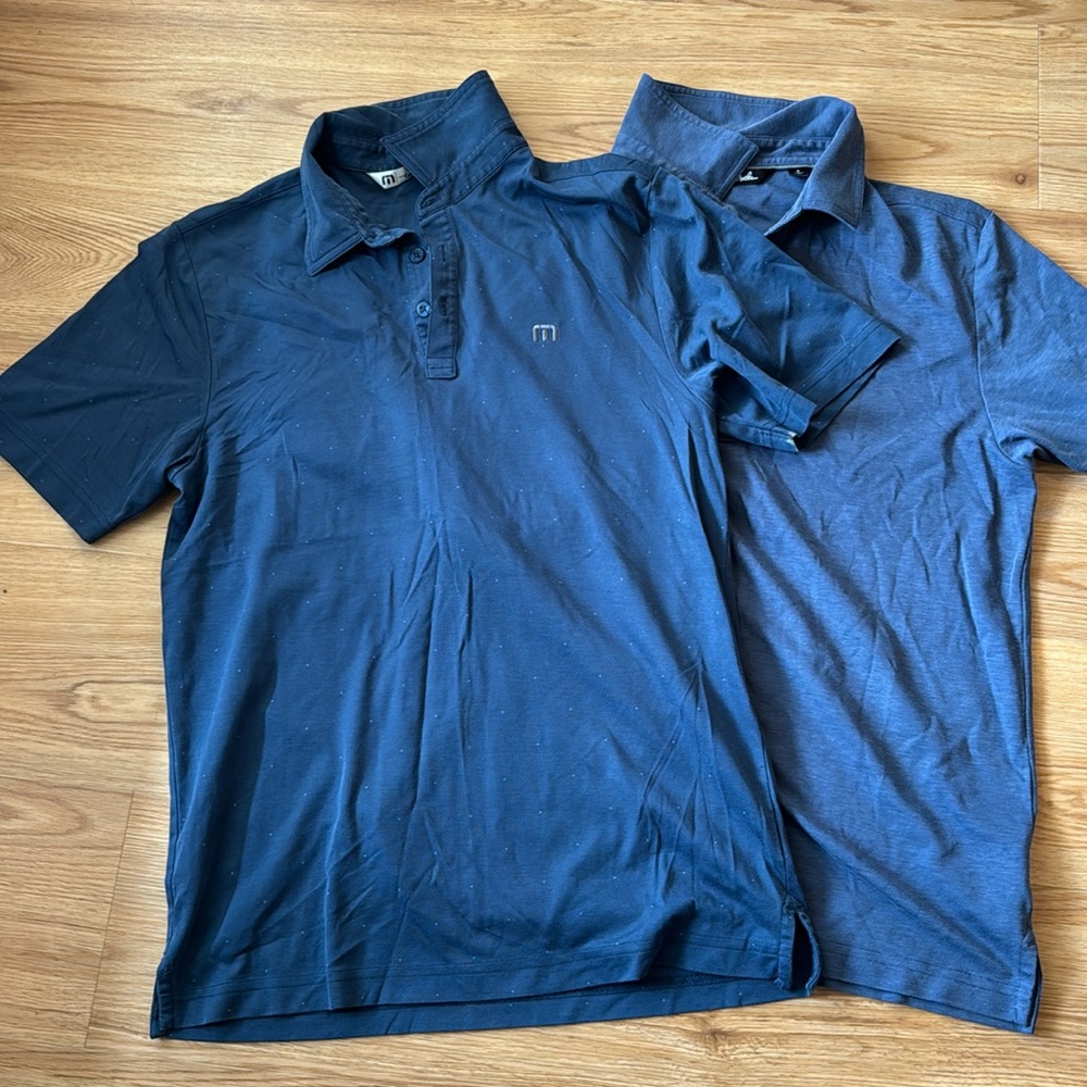 Travis Mathew men's small polo - set of 2